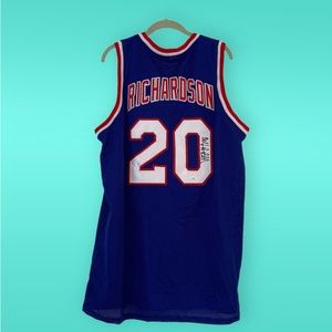 Vintage Autographed 80s Jersey